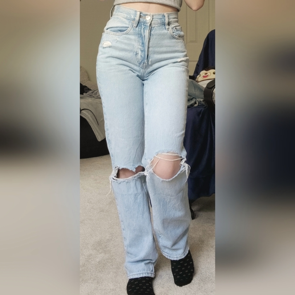 PacSun Light Wash Dad Jean